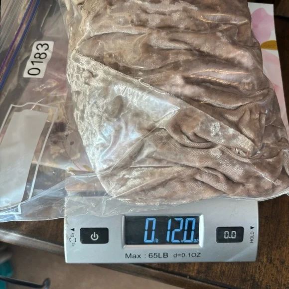 Entro Champagne Crushed Velvet Ruffle Twist Babydoll Top Size M Pleated Peplum - Picture 11 of 11